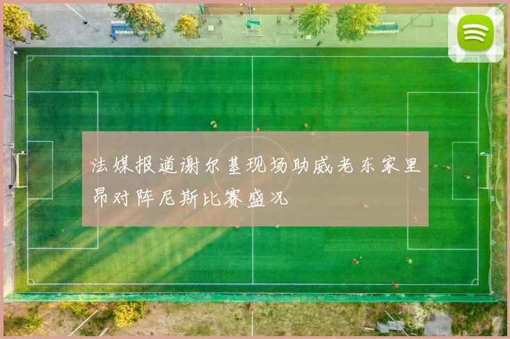 法媒报道谢尔基现场助威老东家里昂对阵尼斯比赛盛况