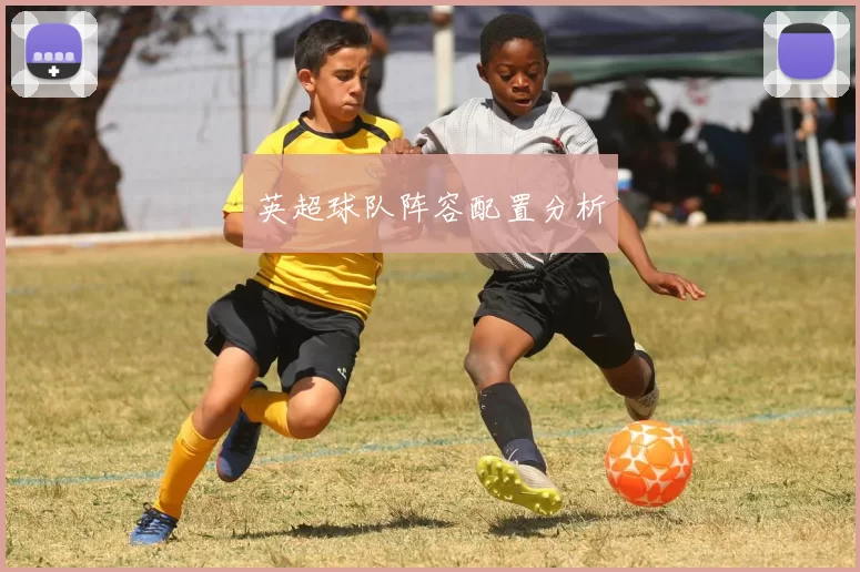 英超球队阵容配置分析