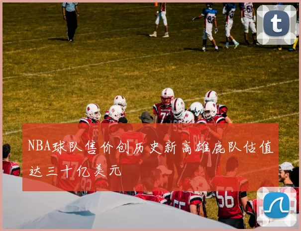 NBA球队售价创历史新高雄鹿队估值达三十亿美元